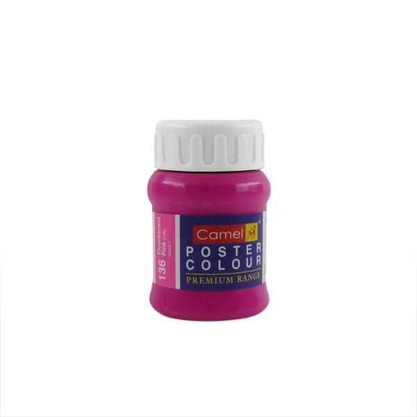 Picture of Camlin Poster Colour - SR4 100ml Fluorescent Pink (136)