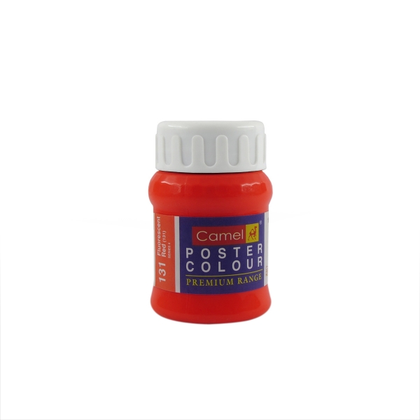 Picture of Camlin Poster Colour - SR4 100ml Fluorescent Red (131)