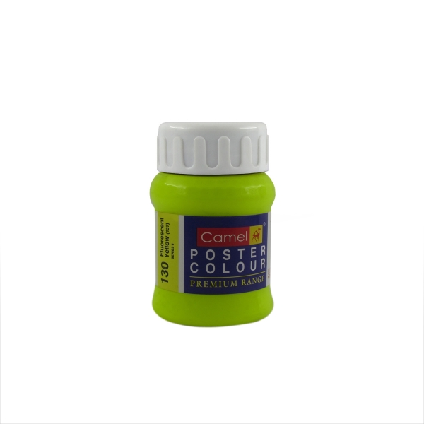 Picture of Camlin Poster Colour - SR4 100ml Fluorescent Yellow (130)