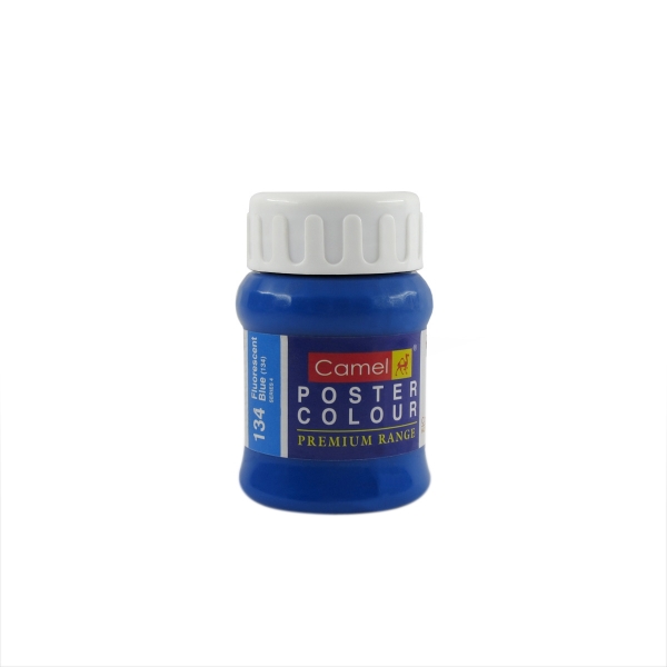 Picture of Camlin Poster Colour - SR4 100ml Fluorescent Blue (134)