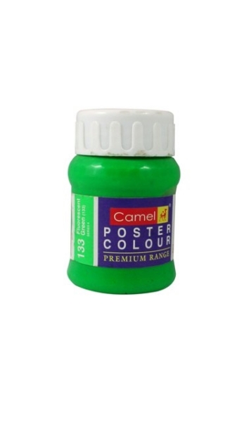 Picture of Camlin Poster Colour - SR4 100ml Fluorescent Green (133)