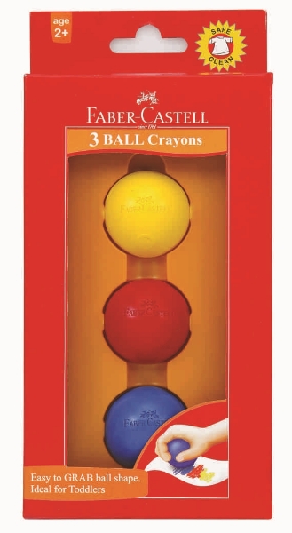 Picture of Faber Castell Ball Crayons - 3 Shades