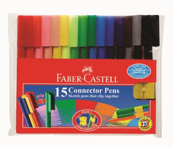 Picture of Faber Castell Connector Pens - Set of 15