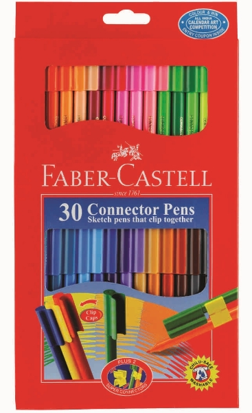 Picture of Faber Castell Connector Pens - Set of 30