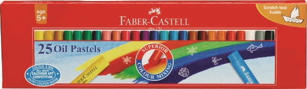 Picture of Faber Castell Oil Pastels - Pack of 25