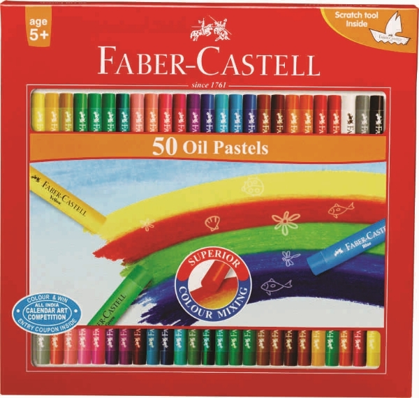 Picture of Faber Castell Oil Pastels - Set of 50