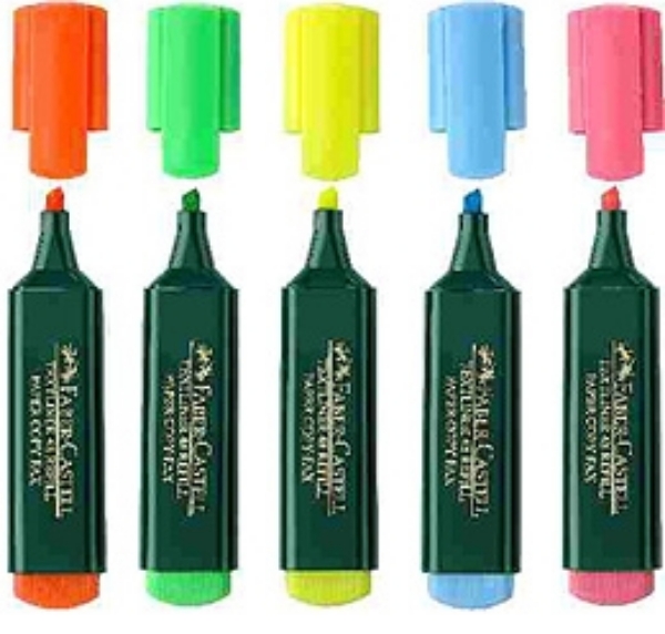 Picture of Faber Castell Highlighter - Set of 5