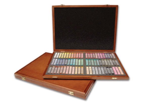 Picture of Mungyo Gallery Soft Pastel - Set of 72 (Wooden Box)