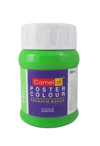 Picture of Camlin Poster Colour - SR2 500ml Leaf Green (233)