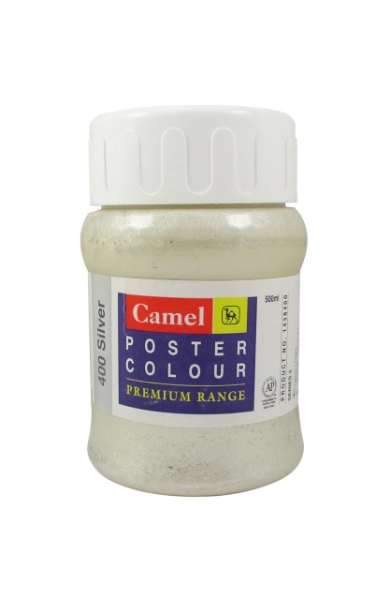Picture of Camlin Poster Colour - SR2 500ml Silver (400)