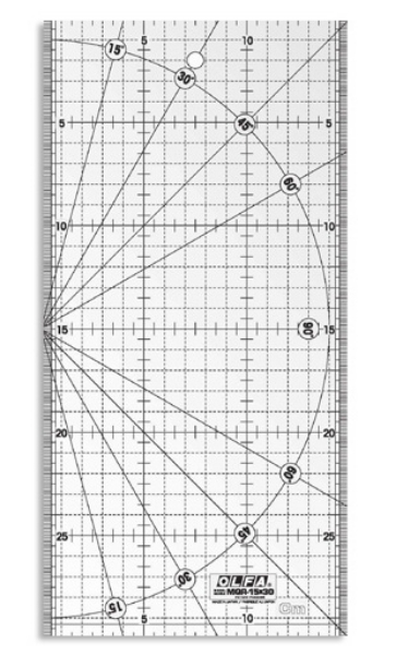 Picture of OLFA Quilting Ruler - 15x60cm