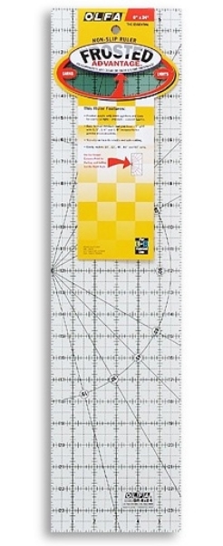 Picture of OLFA Quilting Ruler - 6x12cm
