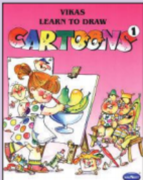 Picture of Vikas Learn To Draw - CARTOONS Book - 1