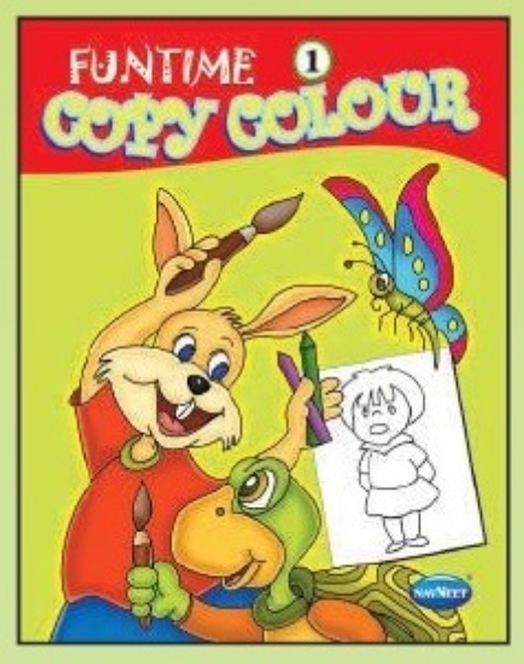 Picture of Vikas Funtime Copy Colour Book 1