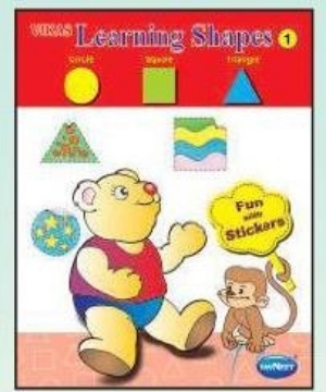 Picture of Vikas Learning Colours SHAPE - Book 1 (Circle - Square- Triangle)