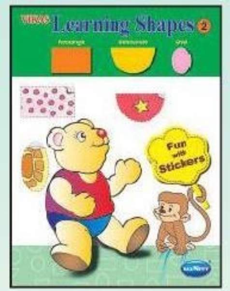 Picture of Vikas Learning Colours SHAPE - Book 2 (Rectangle - Semicircle - Oval)