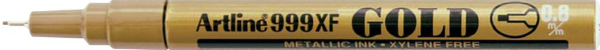 Picture of Artline 999XF Metallic Ink Marker Gold 0.8mm