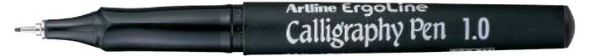 Picture of Artline Ergoline Calligraphy Pen Black 1.0mm