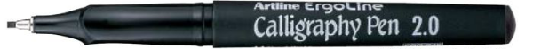 Picture of Artline Ergoline Calligraphy Pen Black 2.0mm