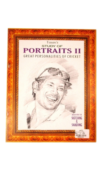 Picture of Vasan's STUDY OF POTRAITS II - GREAT PERSONALITIES OF CRICKET BOOK