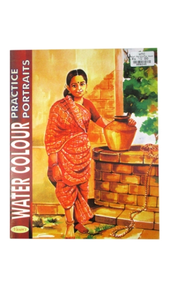 Picture of Vasan's WaterColour Practice Portraits Book