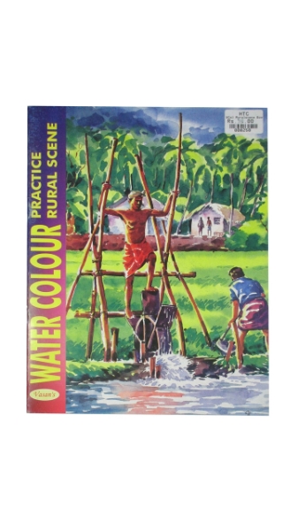 Picture of Vasan's WaterColour Practice Rural Scene Book