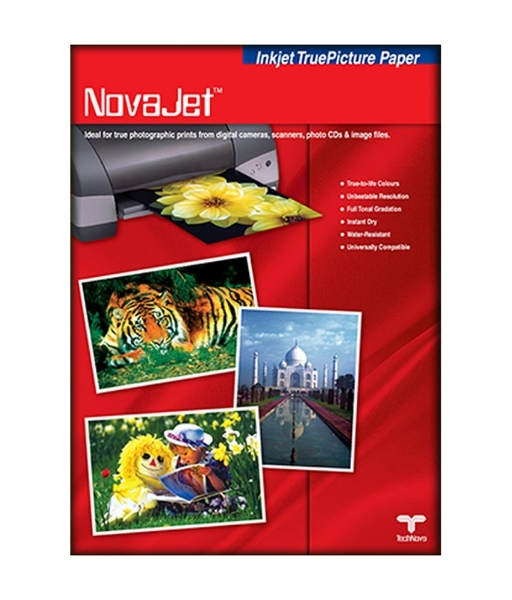 Picture of Novajet Photo Gloss Paper WR 132Gsm 50 Sheets