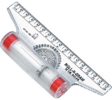 Picture of Omega Roll-N-Draw Ruler 16cm