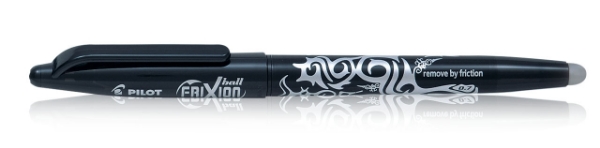 Picture of Pilot Frixion Ball Pen 0.7mm Black