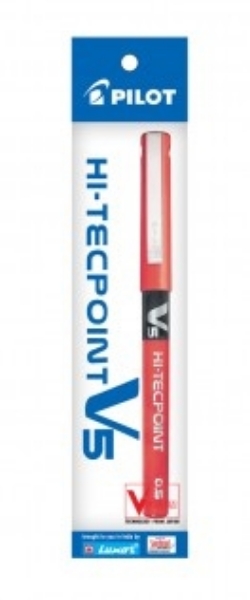 Picture of Pilot Hi-Tecpoint V5 0.5mm Red