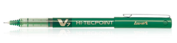 Picture of Pilot Hi-Tecpoint V7 0.7mm Green
