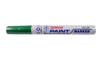 Picture of Snowman Oil Marker 4.5mm Colours - Green