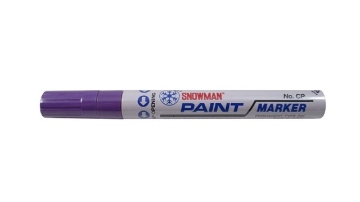 Picture of Snowman Oil Marker 4.5mm Colours - Lilac