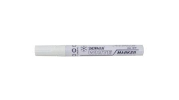 Picture of Snowman Oil Marker 4.5mm - White