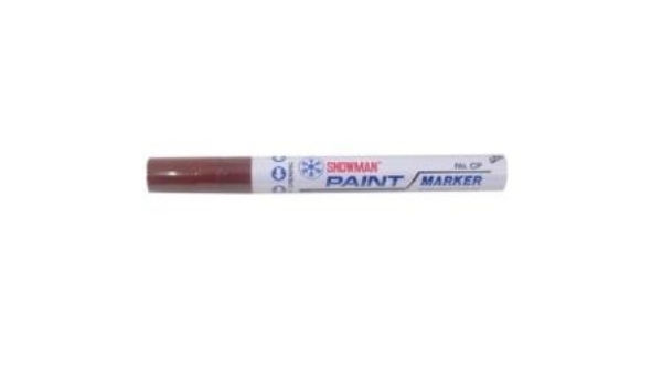 Picture of Snowman Oil Marker 4.5mm Colours - Brown