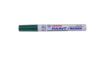 Picture of Snowman Oil Marker 4.5mm Colours - Dark Green