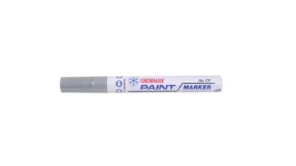 Picture of Snowman Oil Marker 4.5mm Colours - Grey