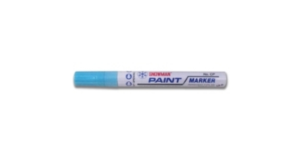 Picture of Snowman Oil Marker 4.5mm Colours - Light Blue
