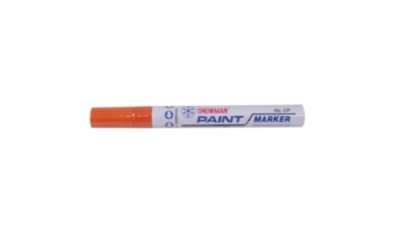 Picture of Snowman Oil Marker 4.5mm Colours - Orange