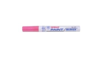 Picture of Snowman Oil Marker 4.5mm Colours - Pink
