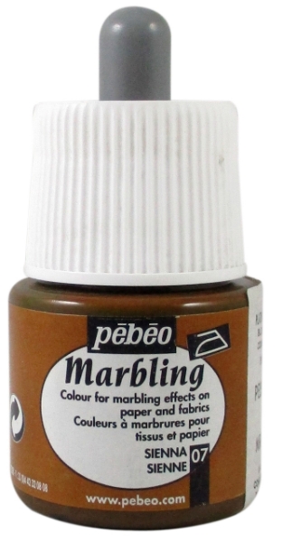 Picture of Pebeo Marbling Colour - 45ml Sienna (07)