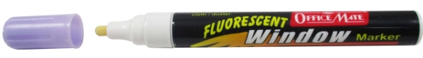 Picture of Office Mate Window Marker Fluorescent Lilac
