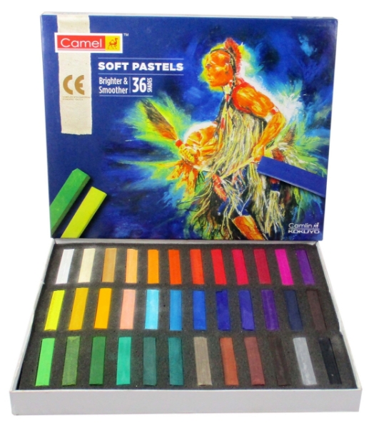 Picture of Camlin Soft Pastels set of 36 shades