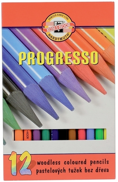 Picture of Kohinoor Progresso Woodless Colour Pencils Set Of 12