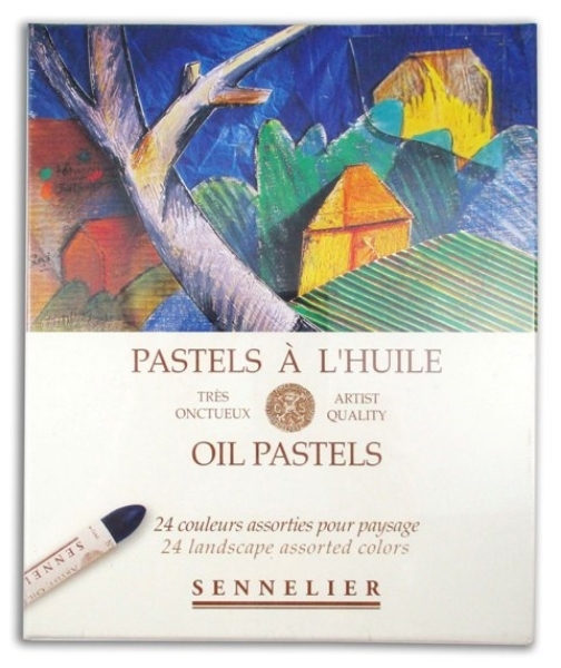 Picture of Sennelier Oil Pastels Set 24 Landscape Asst