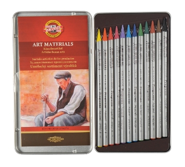 Picture of Kohinoor Aquarelle Woodless Colour Pencils Set Of 12