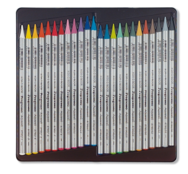 Picture of Kohinoor Aquarelle Woodless Colour Pencils Set Of 24