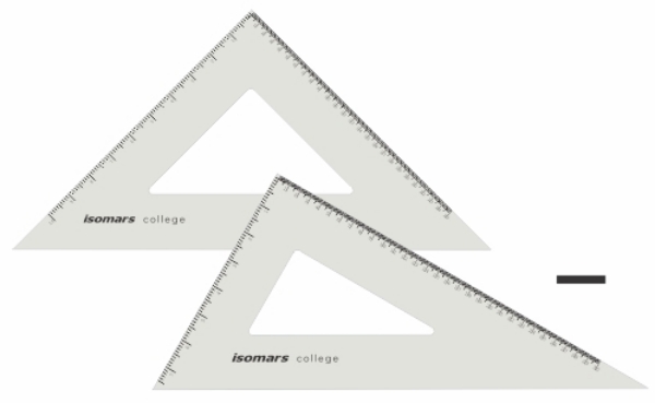 Picture of Isomars 10"x12" Set Square