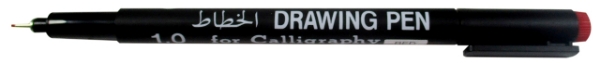 Picture of Snowman Calligraphy Pen 1.0mm Red