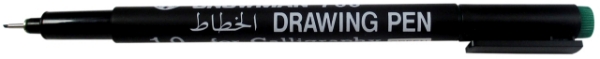 Picture of Snowman Calligraphy Pen 1.0mm Green
